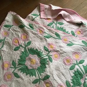 Bedding - 💗Shabby Chic Pink Floral Vintage Quilt Bedding - 💗Shabby Chic Pink Floral Vintage Quilt